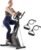 Sunny Health & Fitness Smart Stationary Exercise Upright Bike w/Pulse Sensor & 4-Way Adjustable Seat, Cycling Machine for Home Cardio Training, Free SunnyFit App Connection, Optional Resistance Band