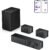 ULTIMEA 5.1 Sound Bar for Smart TV, Virtual Surround Sound System for TV, 320W Peak Power, Adjustable Surround Speakers and Subwoofer, APP Control, Home Theater Soundbar Poseidon D50(2025 New Model)