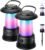 dbsono Outdoor Solar Speakers Home Decor: 2-Pack 30W Stereo Sound with 360° LED Lights|Multi-Sync 100Pcs|IPX7 Waterproof|20H Playtime|Bluetooth 5.4|Lanterns for Patio/Pool/Yard, Gifts for Women Men