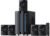 Bobtot Surround Sound Systems Home Theater System – 800 Watts Peak Power 6.5″ Subwoofer 5.1 Wired Stereo Speakers Strong Bass with ARC Optical AUX Bluetooth Input