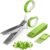 2026 Upgraded Herb Scissors, Effortless Herb Shears Cutter Tool with Sharp Stainless Steel Blades for Fresh Herbs, Must-Have Kitchen & Cooking Gadget, Green