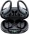 occiam Active Noise Cancelling Earbuds Wireless Bluetooth Headphones Ear Buds 90Hrs Playback Stereo Bass Earphones with Mic Over-Ear Hooks IPX7 Waterproof Headset for Work Sports Running Matte Black