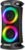 Large Party Bluetooth Speaker, 260W Peak Powerful Loud Sound with Deep Bass, 15Hr Playtime, Fast Charge, RGB Cool Light Show, TWS, Portable for Outdoor Beach, Camping, Backyard, Work, Home (Black)