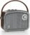 Portable Bluetooth Speaker Wireless Powerful Deep Bass Loud Stereo Sound Vintage Decor Cute Fashion Style Speakers with Subwoofer DSP Support TWS/USB/AUX for Home Desk Accessories Party Outdoor