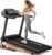 JELENS Treadmill for Home with 0-15% Auto Incline, Foldable Walking Pad Treadmill with 330LBS Weight Capacity and Pulse Sensors, 3.0HP Quiet Walking Pad with App and LCD Display