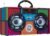 Wireless Express – Mini Boombox with LED Speakers – Retro Bluetooth Speaker w/Enhanced FM Radio – Perfect for Home and Outdoor (Retro)